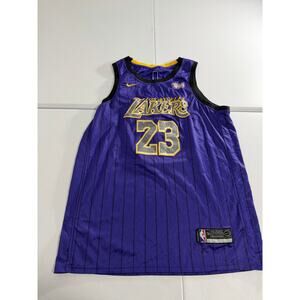 Los Angeles Lakers Anthony Davis Swingman Nike Jersey Size XL yellow